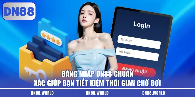 Đăng nhập DN88 chuẩn xác giúp bạn tiết kiệm thời gian chờ đợi